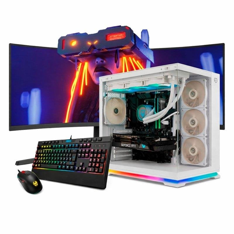 Desktop NeoPC Intel Core i9 14900KF 16GB RX 9070 2TB SSD Windows 11 Pro Refrigeração líquida