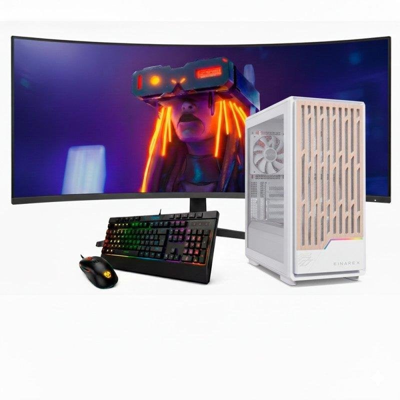 Desktop NeoPC Ryzen 7 7800X3D 32GB RTX 5070 1TB SSD Windows 11 Pro Monitor 34" UltraWide
