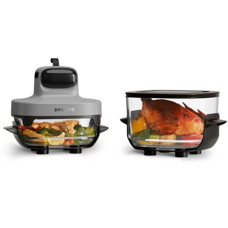 Freidora de Aire Dreame Tasti 2,5L y 4,5L 1500W con Pantalla LED y 5 Programas