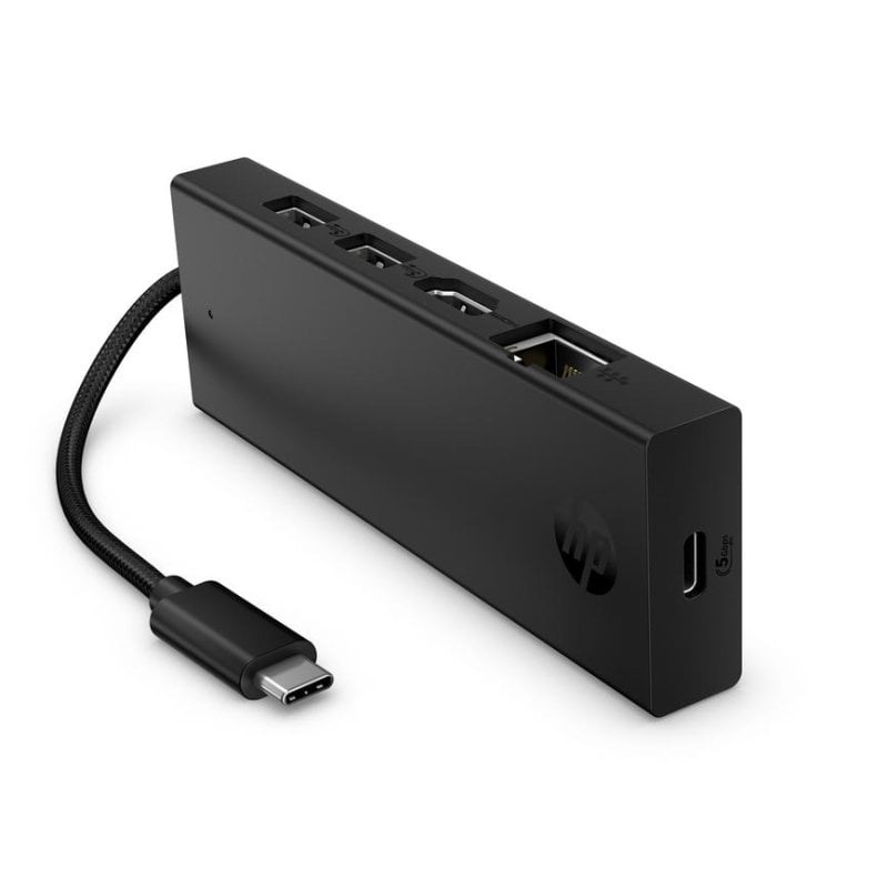 Concentrateur USB-C 4K HDMI HP 5 Ports Compact