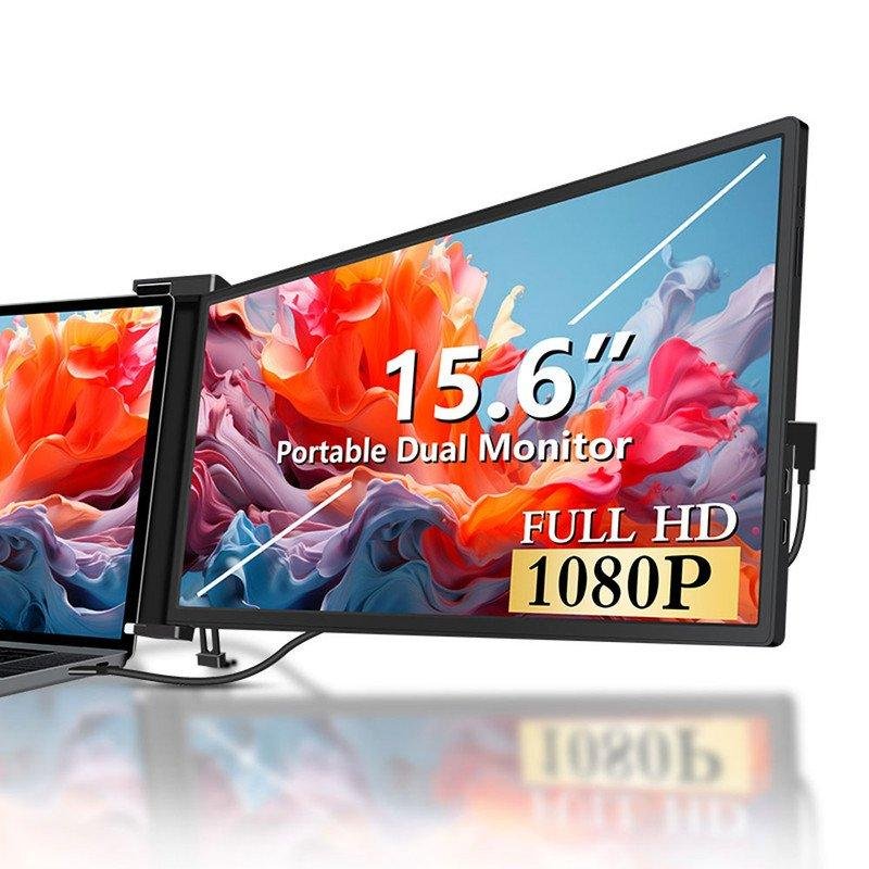 Écran PC FOPO S3 15,6" Full HD 60Hz IPS USB-C Mini HDMI Noir
