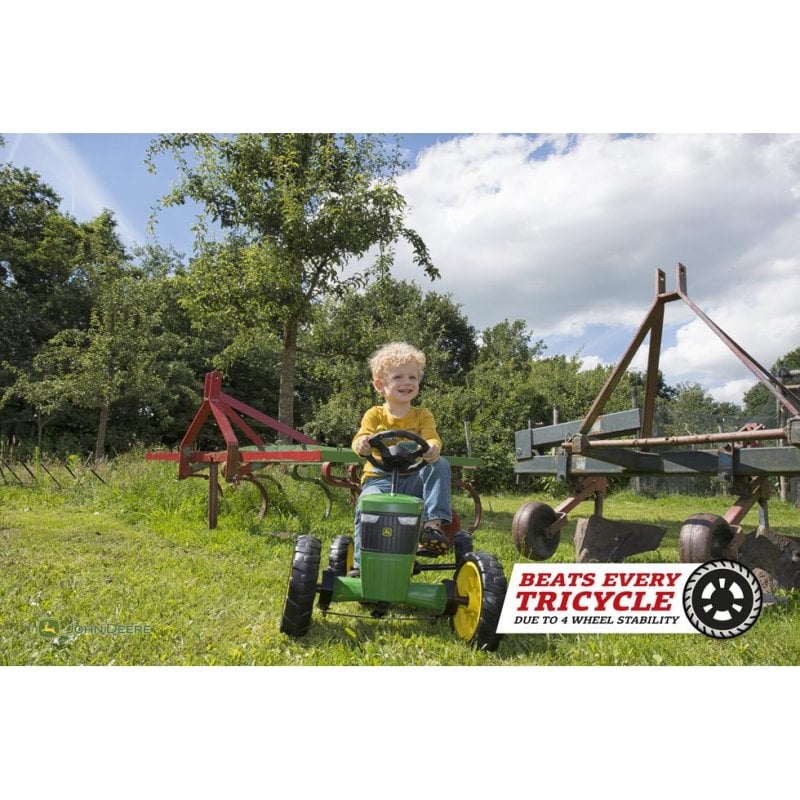 Berg Buzzy John Deere Jaune pour garçon - vue 2