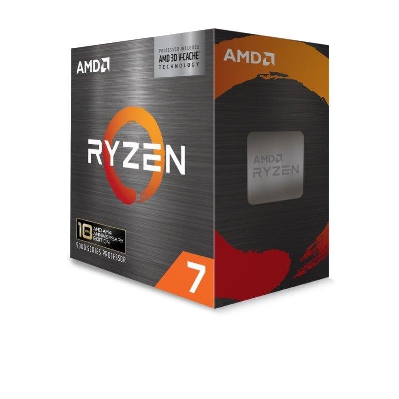 Processeur AMD Ryzen 7 5800X3D 8 Cœurs 3 4 GHz Base 4 5 GHz Turbo 96 Mo Cache L3