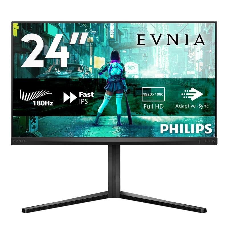 Écran PC Philips Evnia 3000 24M2N3200AM/01 23,8" Full HD 180Hz Fast IPS HDR10 Hauteur Réglable