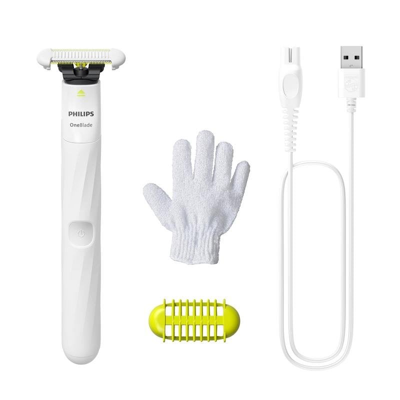 Rasuradora Philips OneBlade QP1924/24 Inalámbrica Cabezal Bikini Seco y Húmedo