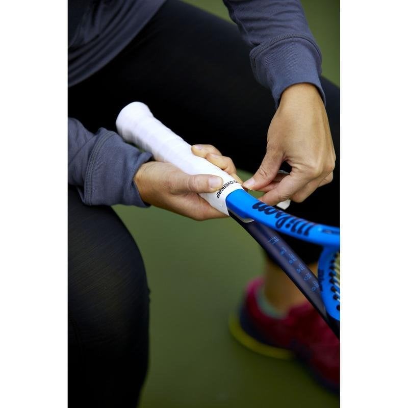 Wilson Overgrip Perforé Pro Overgrip Perforated Tennis Blanc 12 pièces pour homme