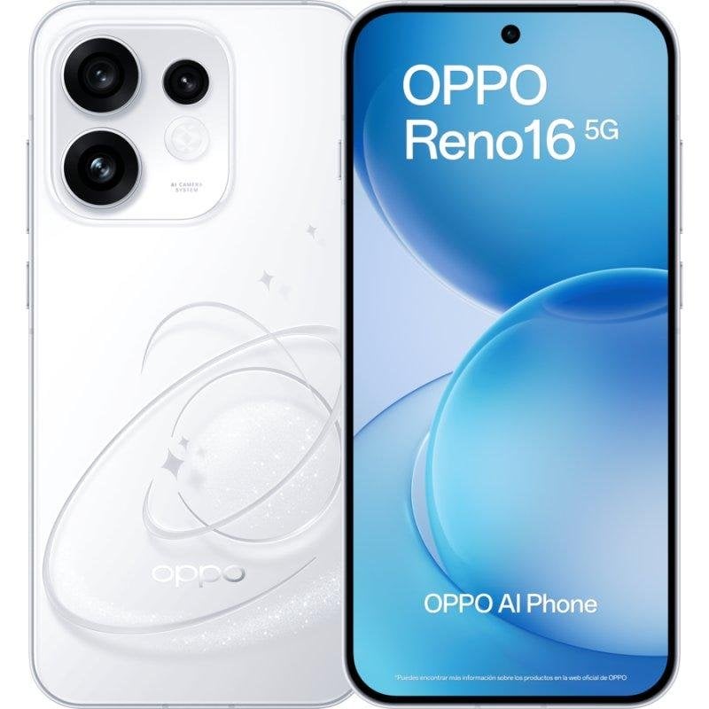 OPPO Reno16 5G 8Go 512Go 6,32" Blanc