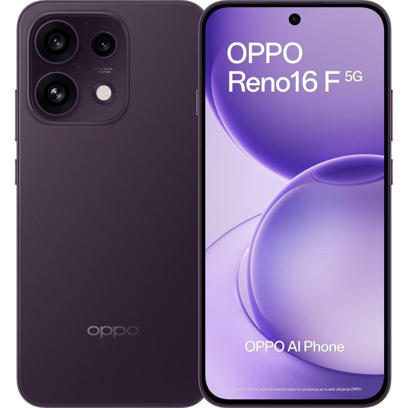 OPPO Reno16 F 5G 8GB 256GB 6.57" Schwarz Lila