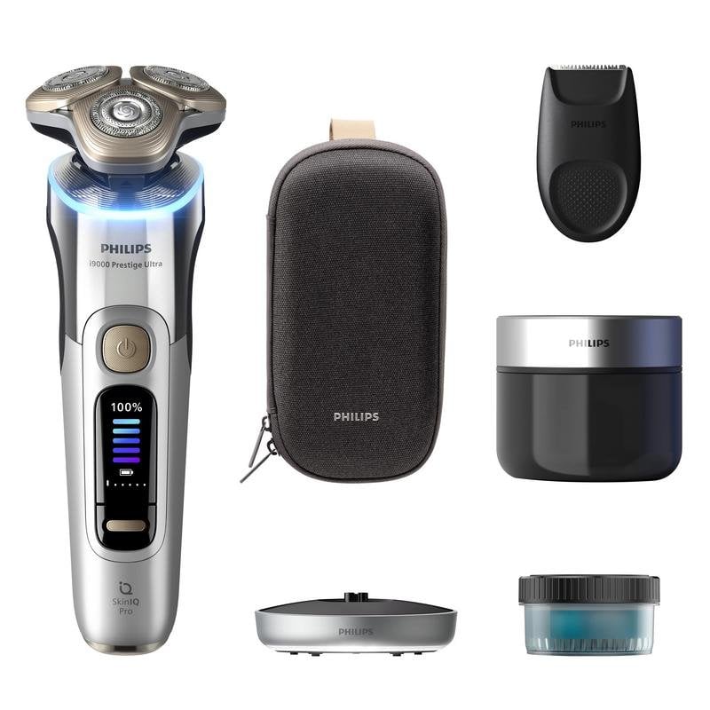 Gesichtsrasierer Philips i9000 Prestige Ultra XP9404/31 Kabellos 60min Nass- und Trockenrasur 3 Klingen Schnellladung
