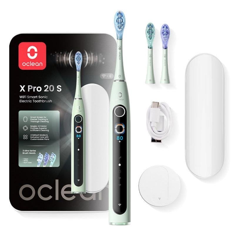 Cepillo de Dientes Sónico Clean Oclean X Pro 20 S 5 Modos 3 Cabezales Temporizador
