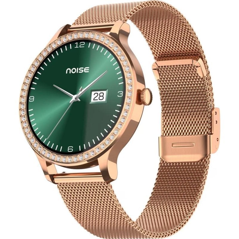 NoiseFit Diva Araya Bluetooth 1,28" Rosegold Correa Única IP68 SpO2 Pulsómetro