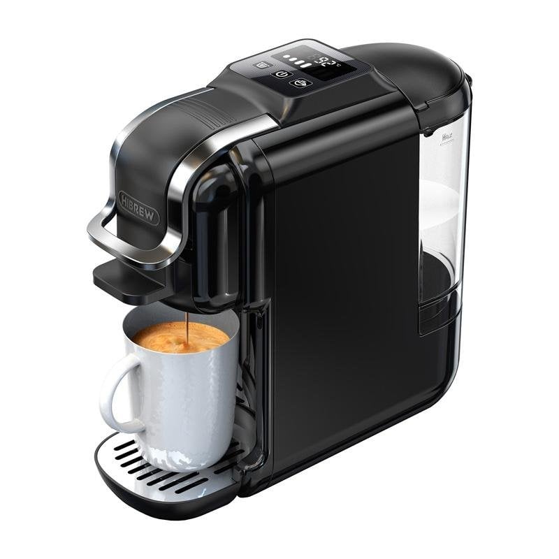Kapselmaschine HiBREW H2C-black 1450 W 20 Bar Touchbedienung