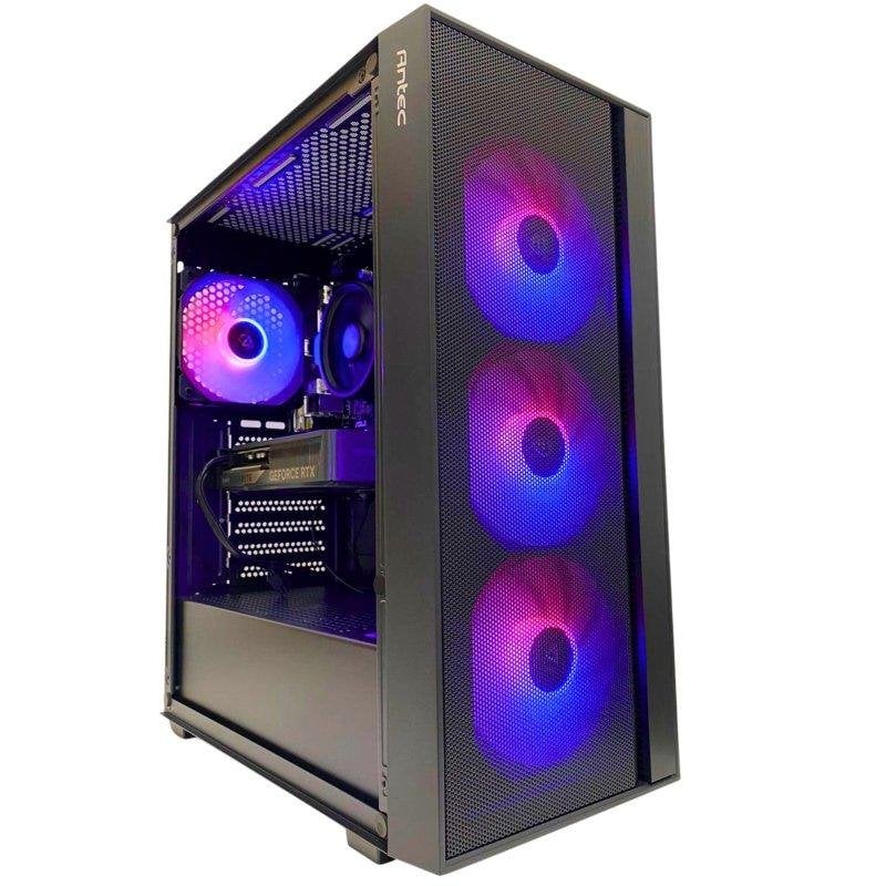 Desktop PC Tecnowake Wakephoenix AMD Ryzen 5 5500 32GB 1TB SSD RTX 5060 Windows 11 WiFi