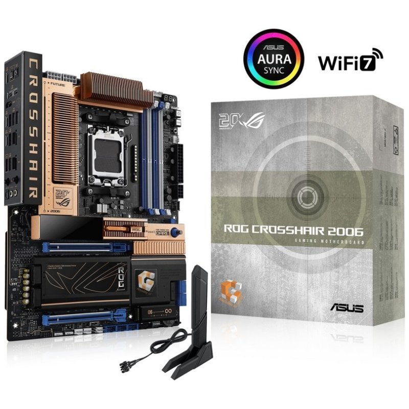 Carte mère ASUS ROG CROSSHAIR 2006 AMD X870E AM5 DDR5 ATX WiFi 7 RGB