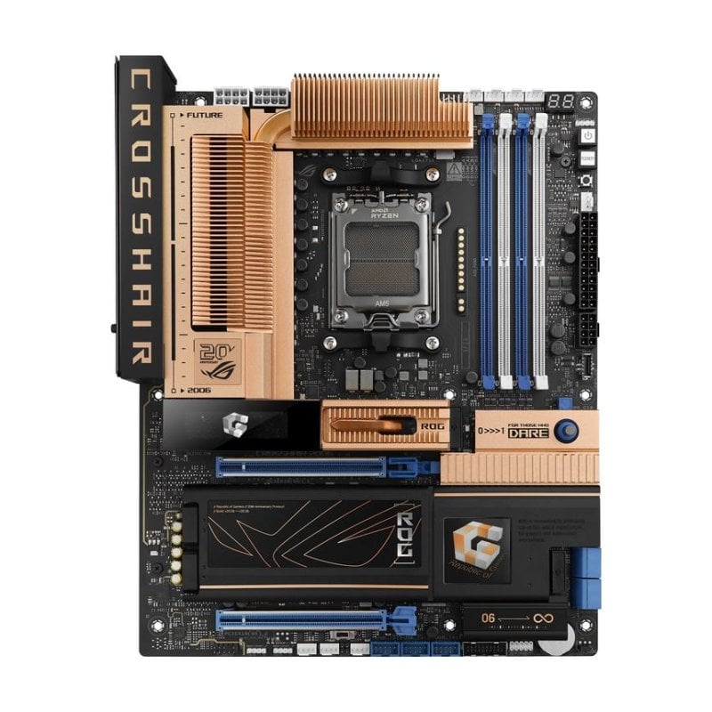 Schede Madri ASUS ROG CROSSHAIR 2006 AMD X870E AM5 DDR5 ATX WiFi 7 RGB
