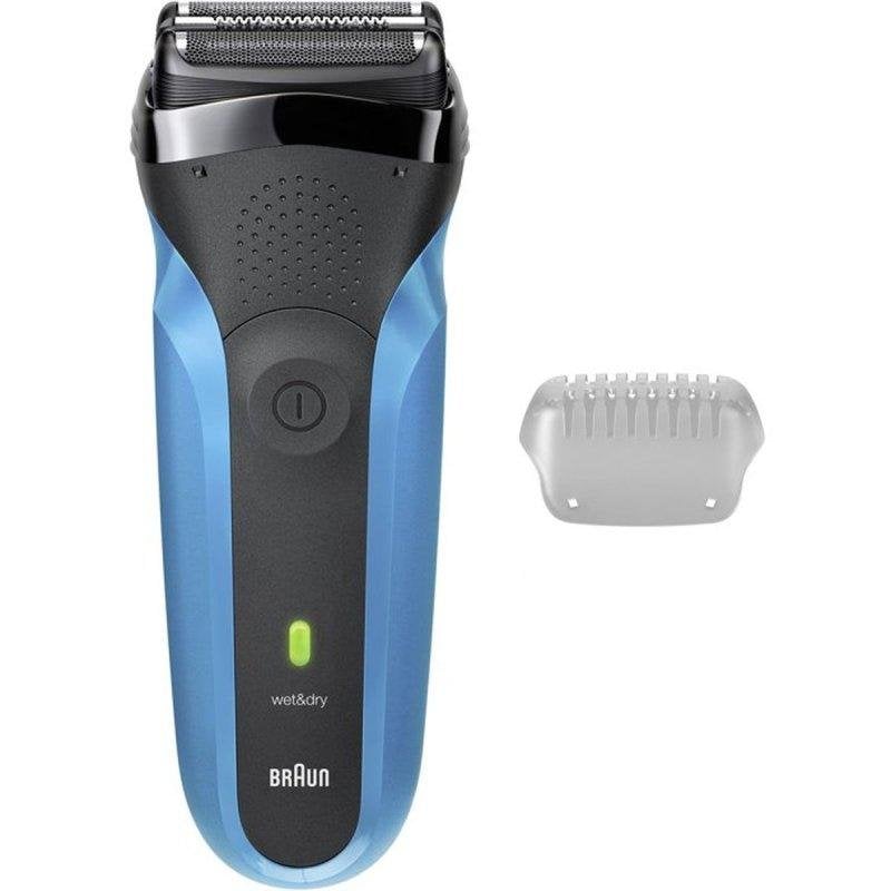 Gesichtsrasierer Braun Series 3 310s Kabellos 30min Nass- und Trockenrasur 2 Klingen