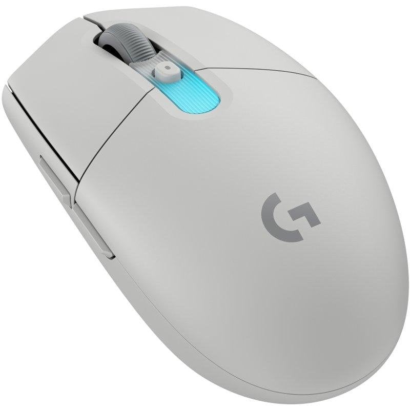 Maus Logitech G305 X SUPERLIGHT Kabellos 44000 DPI Bluetooth Weiß RGB