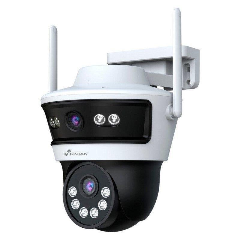 Camera de surveillance Nivian NV-MOTOCAM30DUAL-W6 2K IA audio bidirectionnel