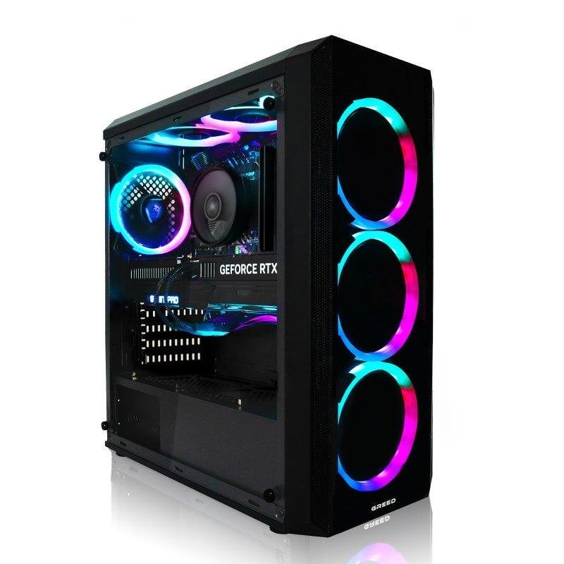 PC fisso GREED MK2 AMD Ryzen 5 5500 32GB 512GB SSD RTX 5050 8GB Windows 11 Pro