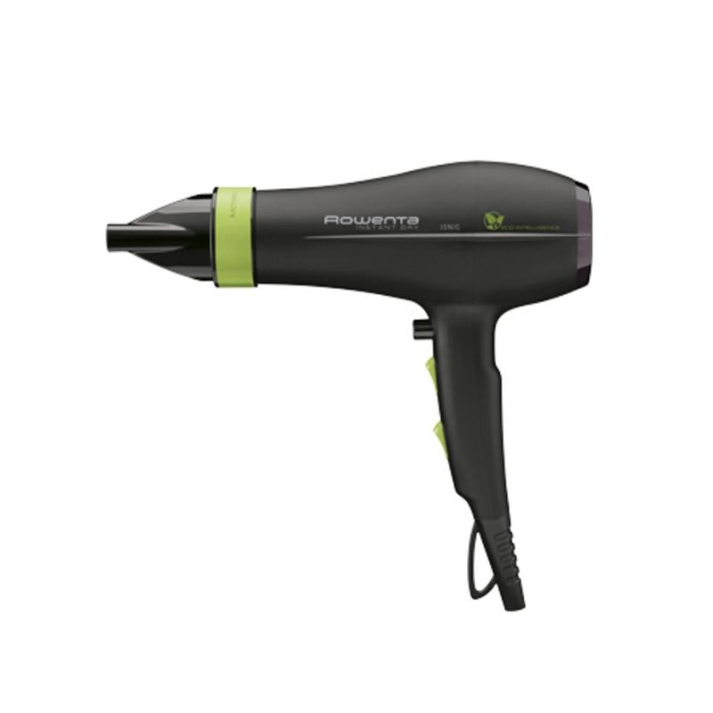 Sèche-cheveux Ionique Rowenta CV6030 1500W 3 Températures 2 Vitesses Diffuseur Noir Vert