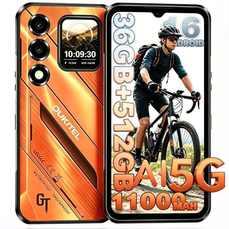 Oukitel WP66 5G 12GB 512GB 6.58" Orange