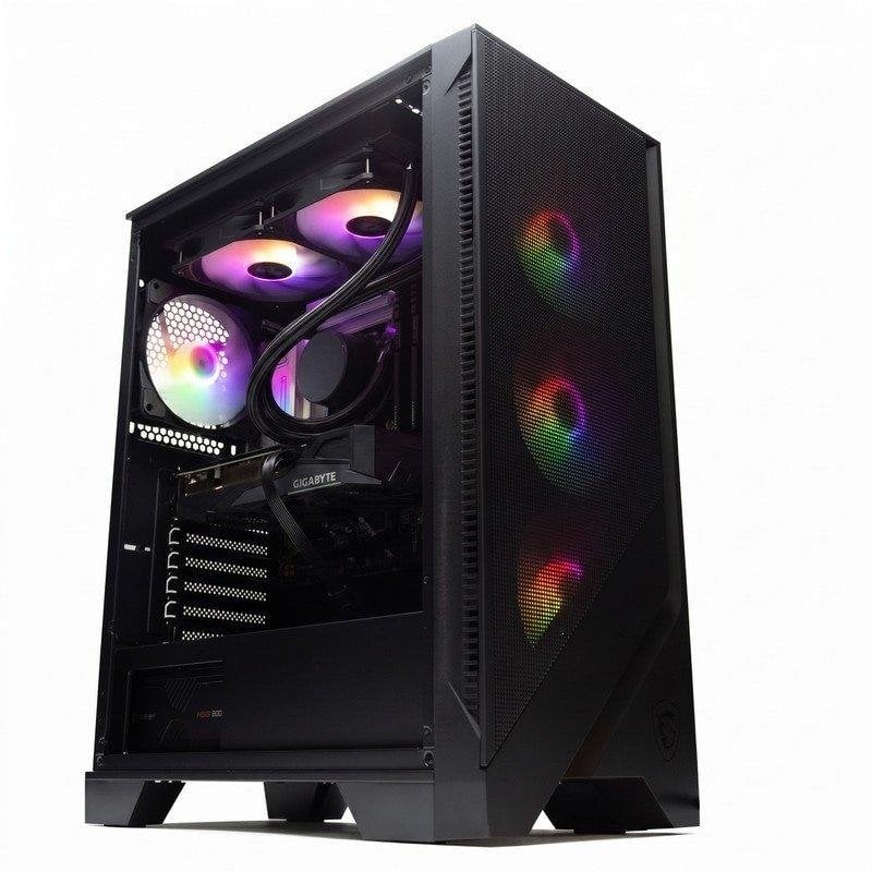 PC sobremesa Megamanía AMD Ryzen 5 7500X3D 32GB 4TB SSD RX 9070 XT Windows 11