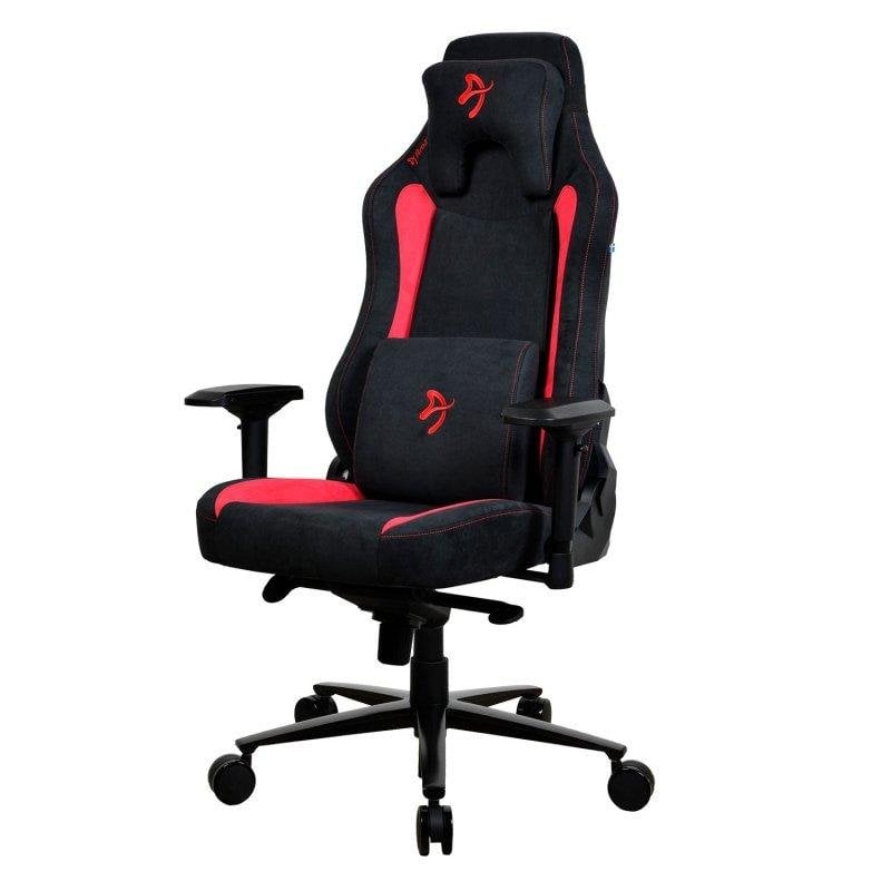 Silla de videojuegos Arozzi Vernazza Supersoft Red ergonómica con reposabrazos 4D