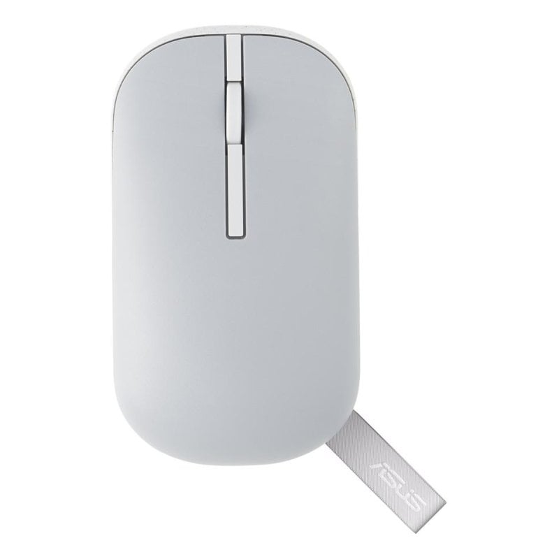 Rato ASUS Marshmallow MD100 RF Wireless Bluetooth 1600 DPI Cinzento Ambidestro