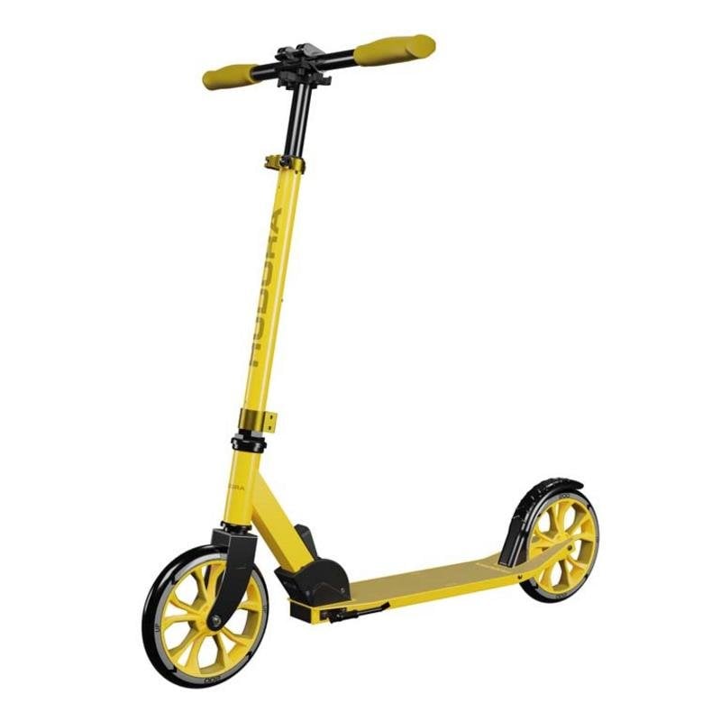 Patinette HUDORA Up 200 Classic 200 mm Roues Pliable Frein Pied Jaune