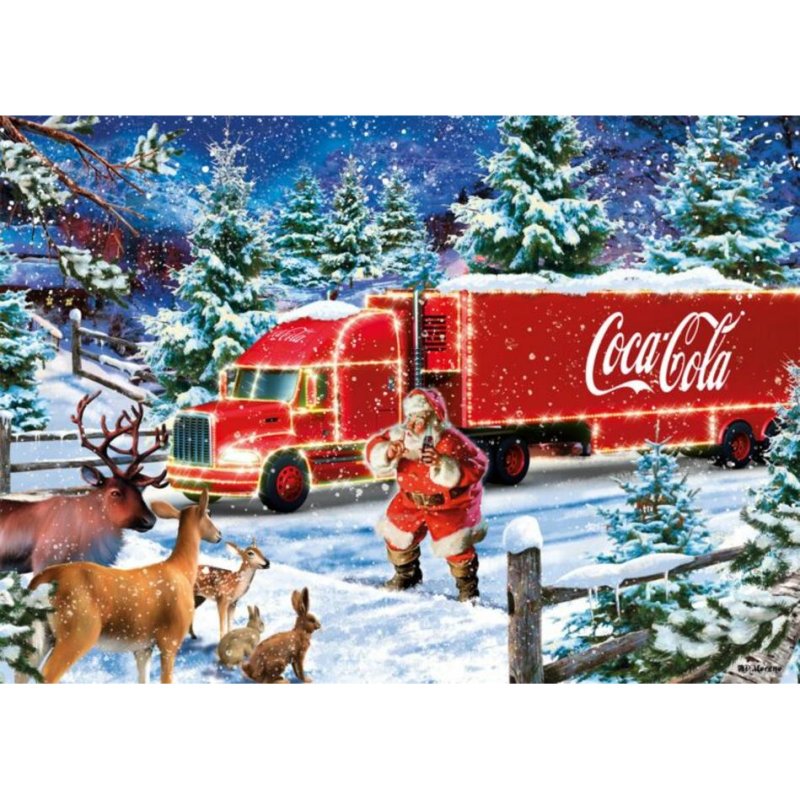 Puzzle Schmidt Spiele 1000 pièces Camion de Noël Coca-Cola