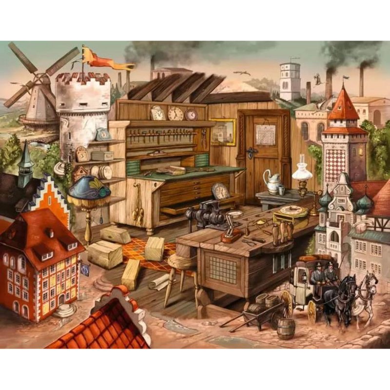 Ravensburger EXIT: The Circle Anno 1883 919 Pièces
