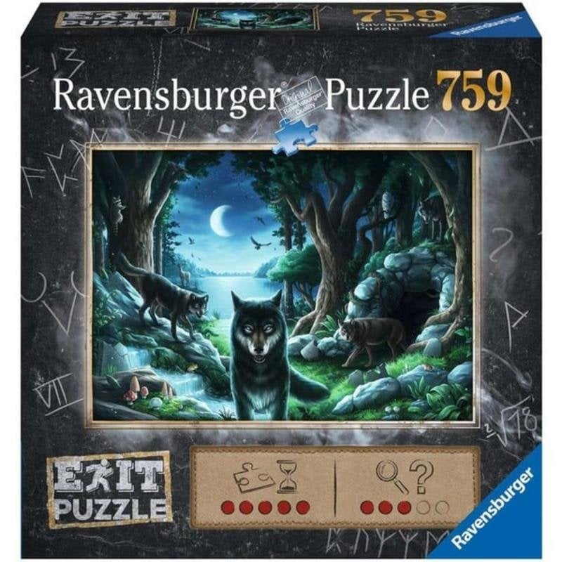 Ravensburger EXIT Puzzle 15028 Histoires de Loups 759 pièces