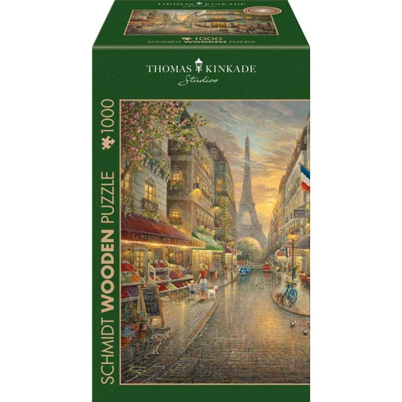 Schmidt Puzzle En Bois Paris 1000 Pièces Jouet Puzzle