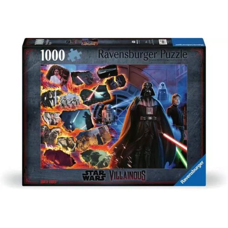 Puzzle Ravensburger Star Wars Villainous Darth Vader 1000 pièces - vue 7