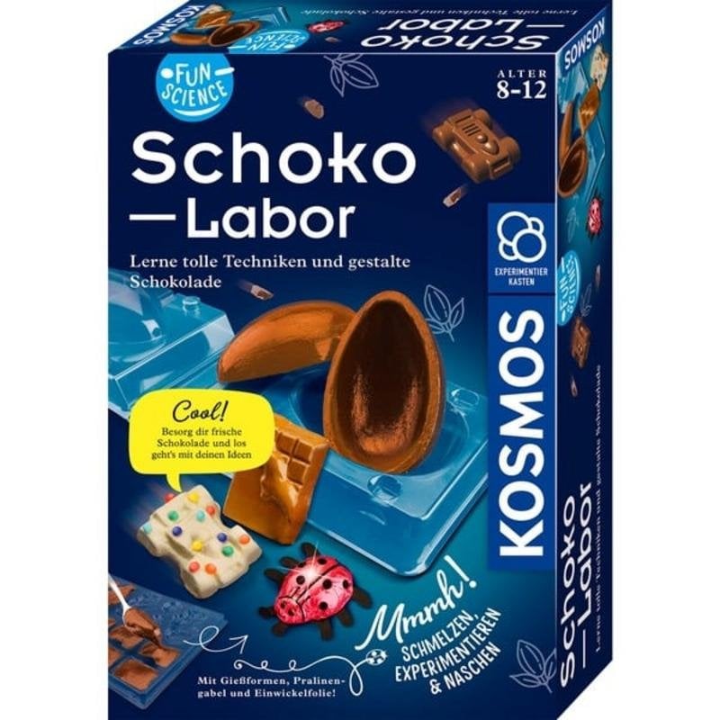 Kit d'expériences Kosmos Cuisine pour enfants de 8 à