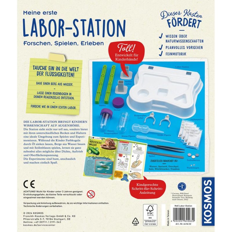 Kit d'expériences KOSMOS Chimie pour enfants de 5 à - vue 9