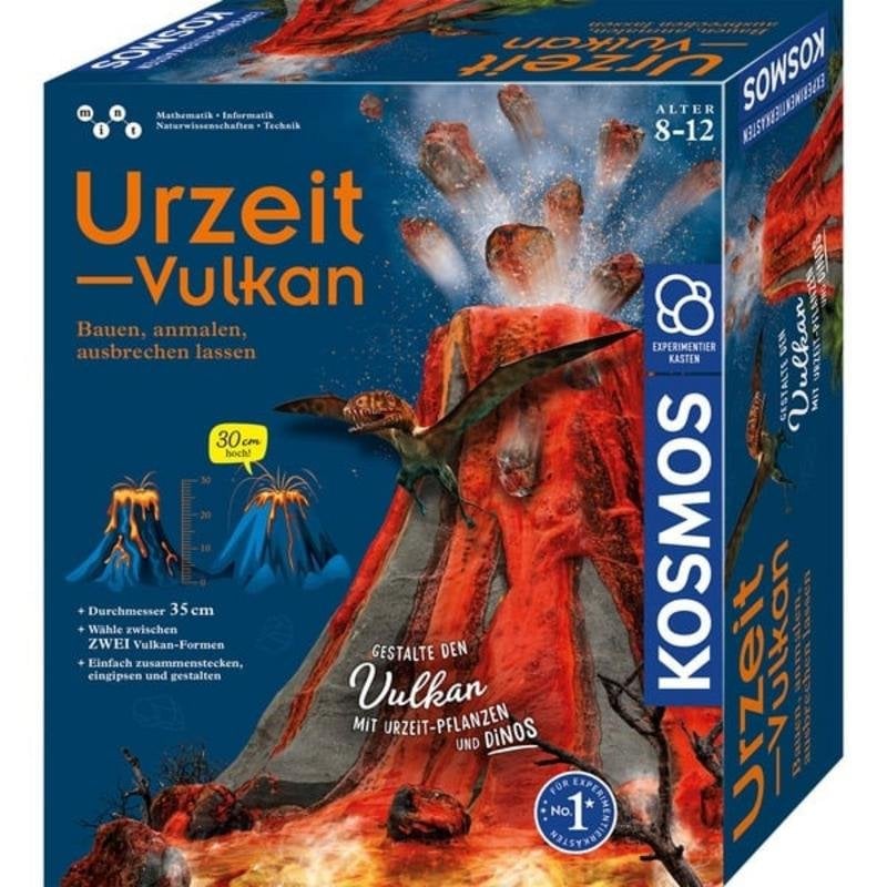 Caisse d'expériences Kosmos Urzeit Vulkan Supervolcán Développement