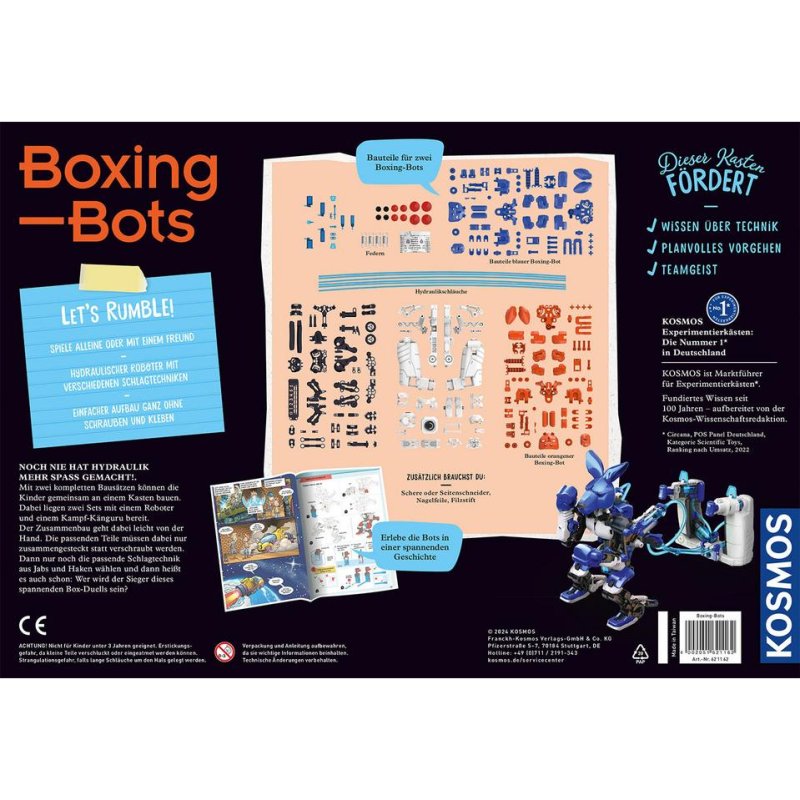 Robot de Combat Kosmos Boxing Bots Kit d'Ingénierie pour 10 - vue 10
