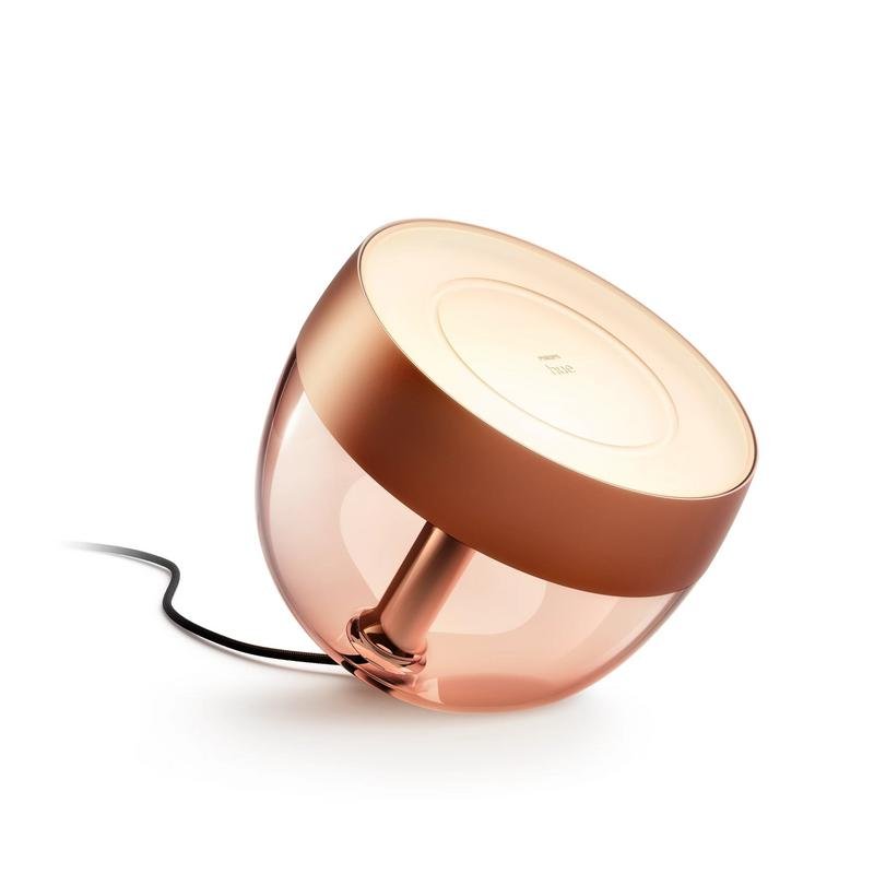 Lampe de table intelligente Philips Hue Iris cuivre édition spéciale