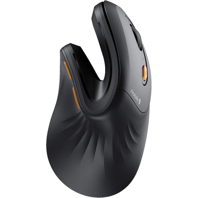 Mouse Protoarc EM11 NL Vertical Wireless Bluetooth 2400DPI Nero Arancione