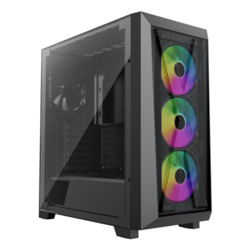 Torre PC Caja PC Xilence XG151 Midi Tower Negro ATX Ventana