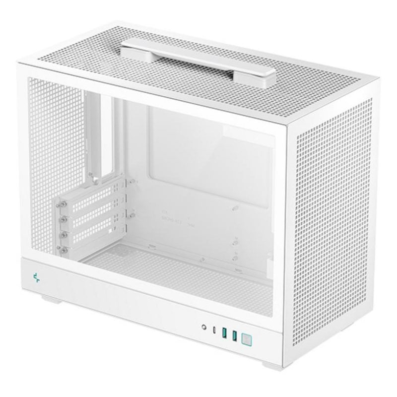 Boîtier PC DeepCool CH160 PLUS WH Micro ATX Mini-ITX Blanc SFF