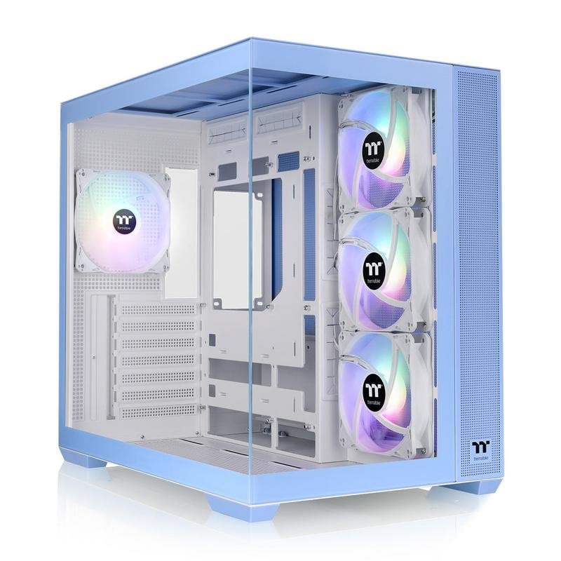 Boîtier PC Thermaltake View 380 TG ARGB Hydrangea Blue Midi Tower