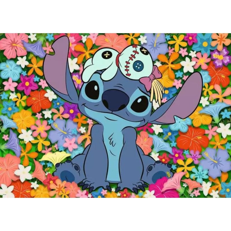 Puzzle 1000 pièces Stitch Ravensburger France - vue 4