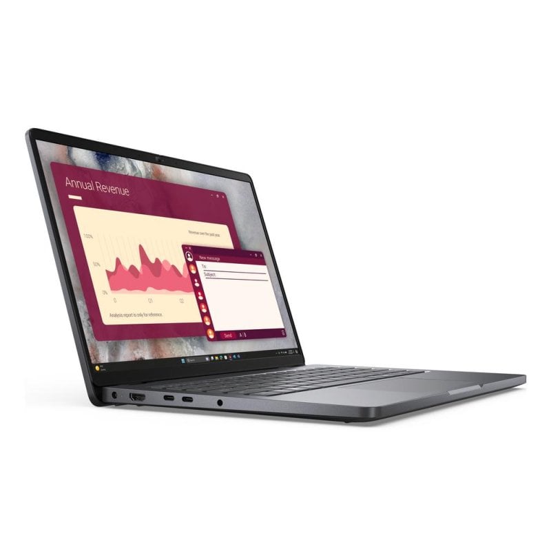 Ordinateur portable DELL Pro 14 PC14250 14 Intel Core Ultra 5 Intel Graphics Windows 11 Pro SSD antireflet - vue 3
