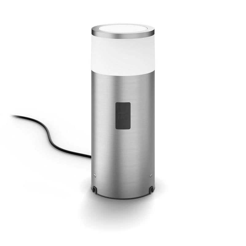 Borne extérieure CALLA PHILIPS HUE and Color Ambiance Inox