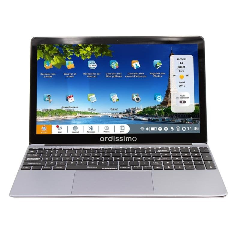 Laptop Ordissimo Lucie 3 Plus 15,6" Intel N100 8GB 256GB SSD UHD Graphics Ordissimo v4