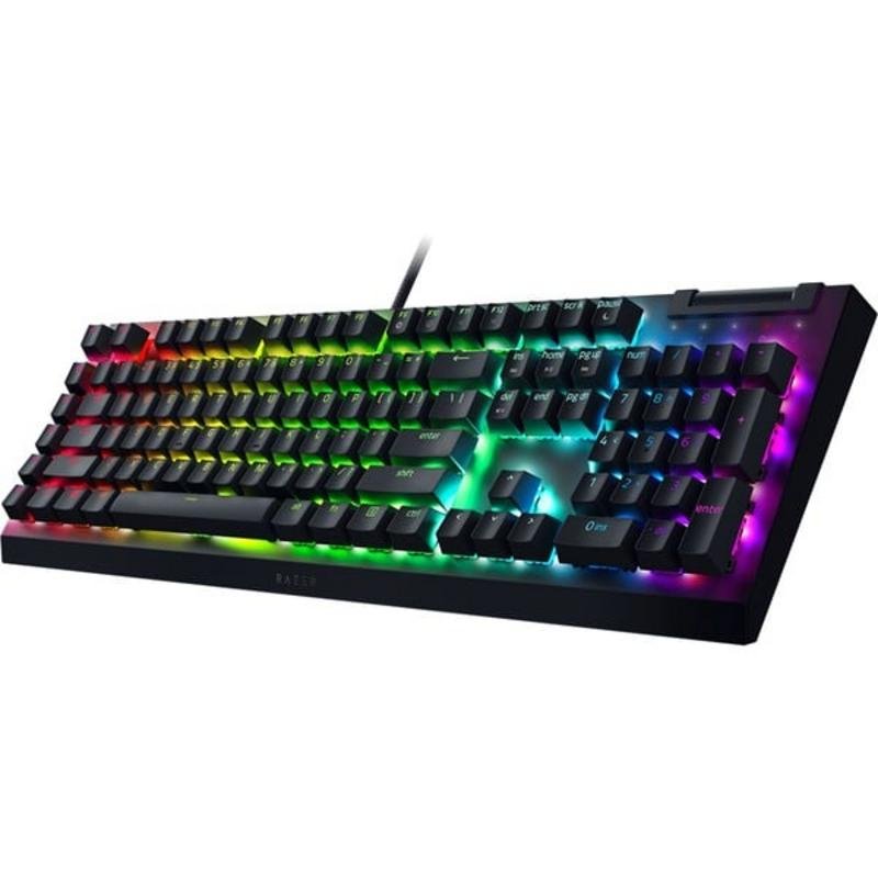 Teclado Razer BlackWidow V4 X mecánico gaming con RGB y alemán
