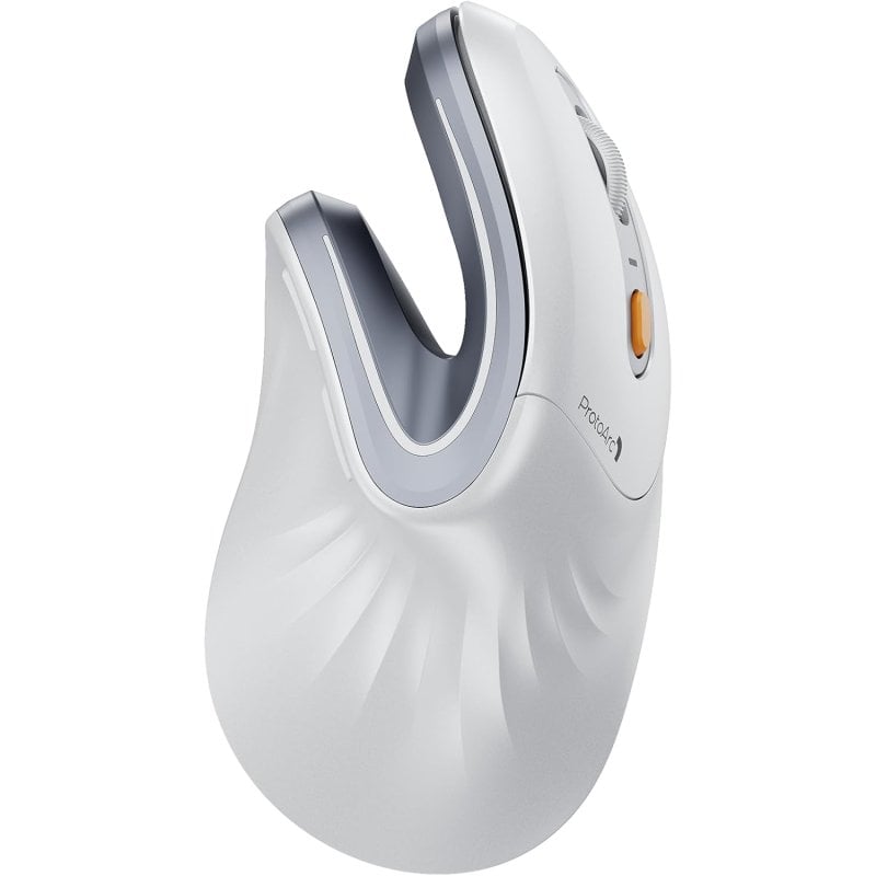 Mouse Protoarc EM11 NL Vertical Wireless Bluetooth 2400DPI Nero Oro