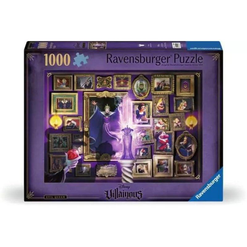 Puzzle 1000 Pièces Ravensburger 4005556274598 – Collection Disney Villainous Reine-Sorcière - vue 5